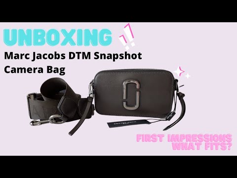 Marc Jacobs Snapshot  'Regular' vs DTM : A Brief Close Up Review &  Comparison #Snapshot #相机包 