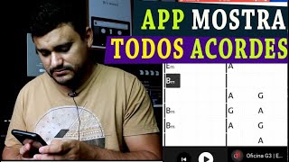 APLICATIVO MOSTRA OS ACORDES DE QUALQUER MÚSICA (IMPRESSIONANTE) screenshot 5