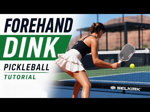 Forehand Dink Pickleball Tutorial