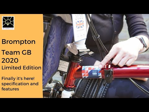 Video: Brompton lanserar Team GB-samarbete i begränsad upplaga