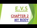 CLASS  1    EVS   LESSON 2  MY BODY