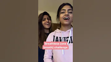 Breathless singing challenge