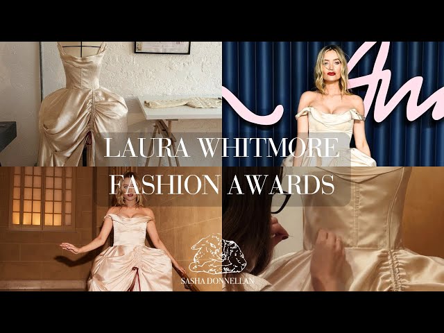 laura whitmore gold dress Love Island host Laura Whitmore wows in tiny gold dress as she teases theme  for new series