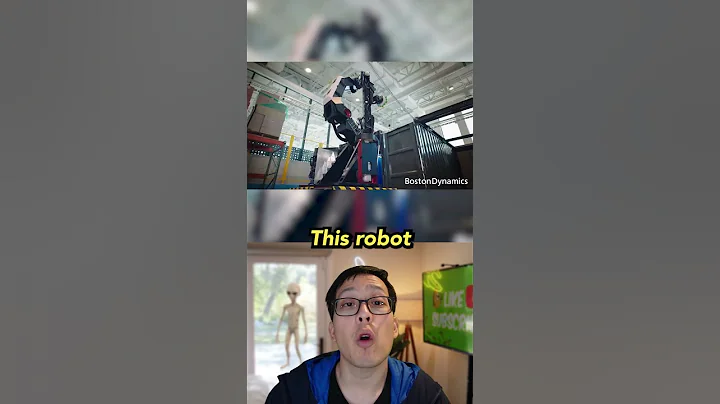 robot unloading truck #shorts #ai #aiart #tech