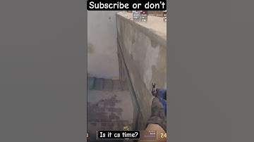 Scaredy cat 🙀 #csgo #cs #cs2 #fps #fyp #counterstrike #funnyvideos #gaming #jumpscare