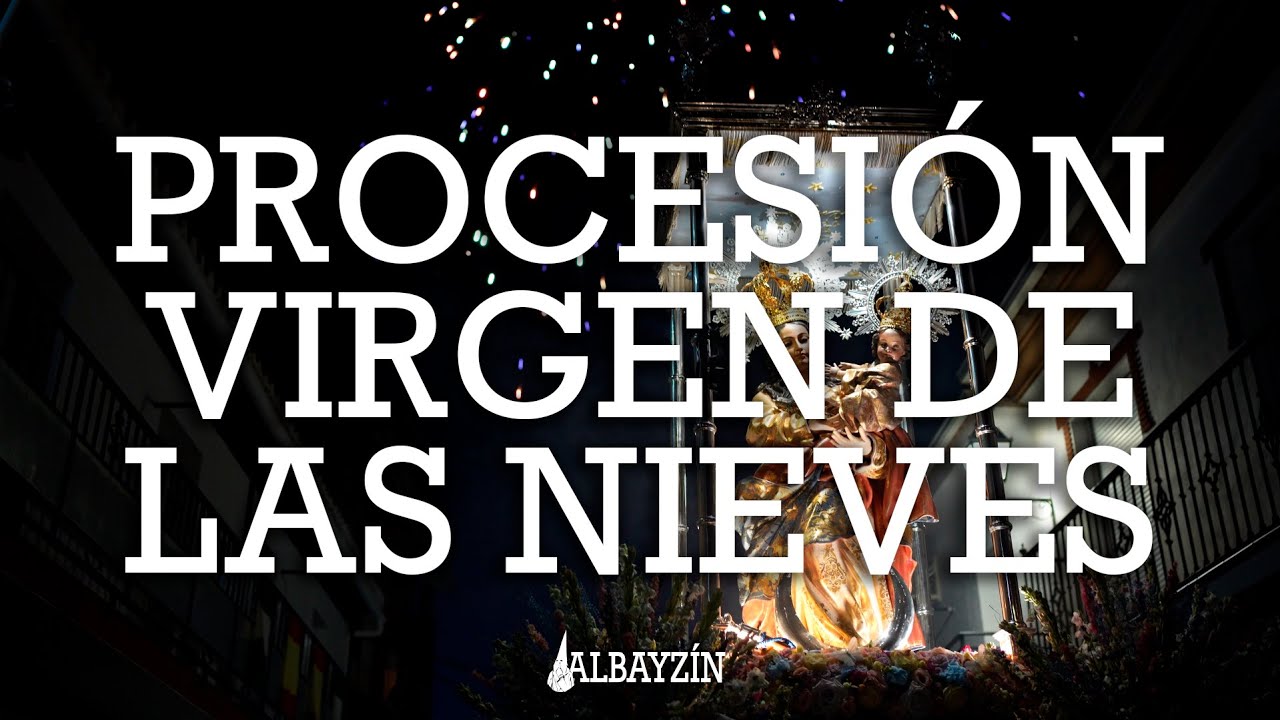 [4K] DESDE LA BULLA: Procesión Ntra. Sra. de las Nieves - Dílar 2024