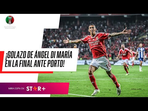 ¡SIMPLEMENTE FIDEO! Di María y un GOLAZO en su estreno en Benfica ante Porto