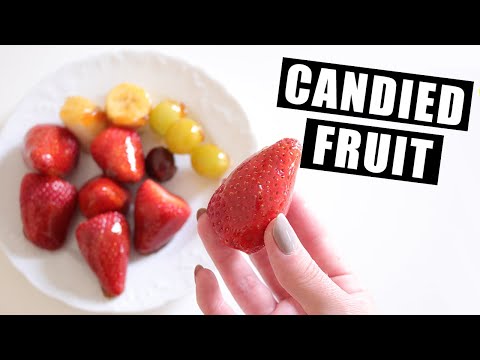 Video: Paano Gumawa Ng Mga Tuyong Fruit Candies Na Walang Asukal