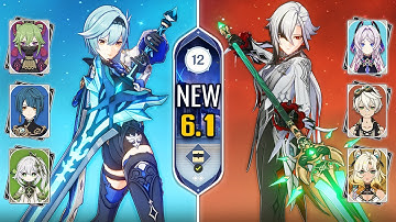 NEW Abyss | Eula Hyperbloom & Arlecchino Melt Team | Spiral Abyss  6.1 Floor 12 | Genshin Impact