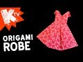 Robe en papier - Origami facile