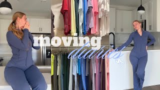 MOVING DIARIES | new apartment tour, organizing, + real talk about moving