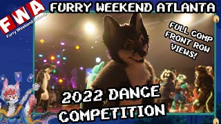 [4k] FWA 2022 Dance Comp | Furry Weekend Atlanta Full Dance Competition Footage |  Fursuit Dancing
