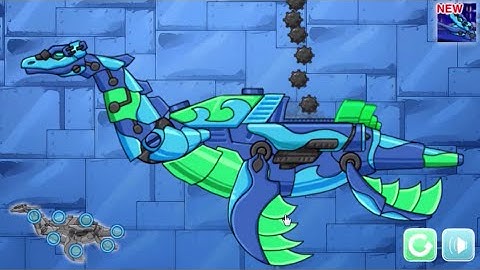 Combine! Dino Robot: Deep Plesio - Secret Moves