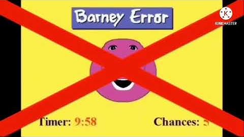 Barney Error Gets Interrupted Add Round 10