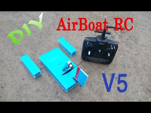 How To Make Airboat RC - Version 5