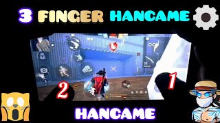 3 fingher World Fastest hancam video🌎Free fire lone Wolf Seting⚡i phone 14 pro max!