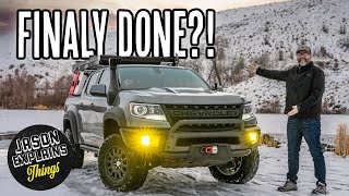 'I'M DONE!'  Chevy Colorado Build Took 2 Years!