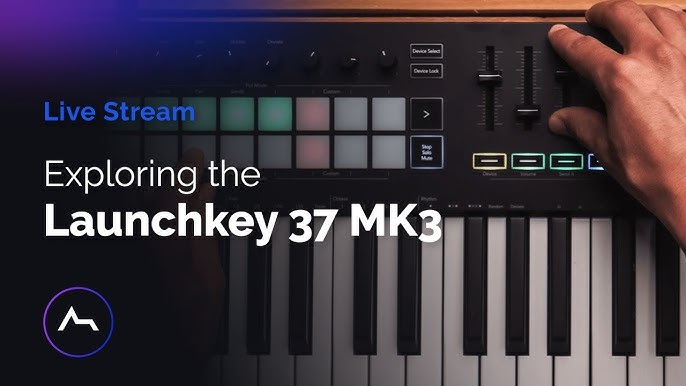 LaunchKey 37, Piano qui se connecte au PC portable/ fixe. Il n'a