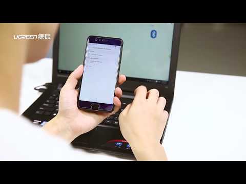 Bluetooth ადაპტერი UGREEN CM109 USB Bluetooth 4.0 Adpater White allmarket.ge