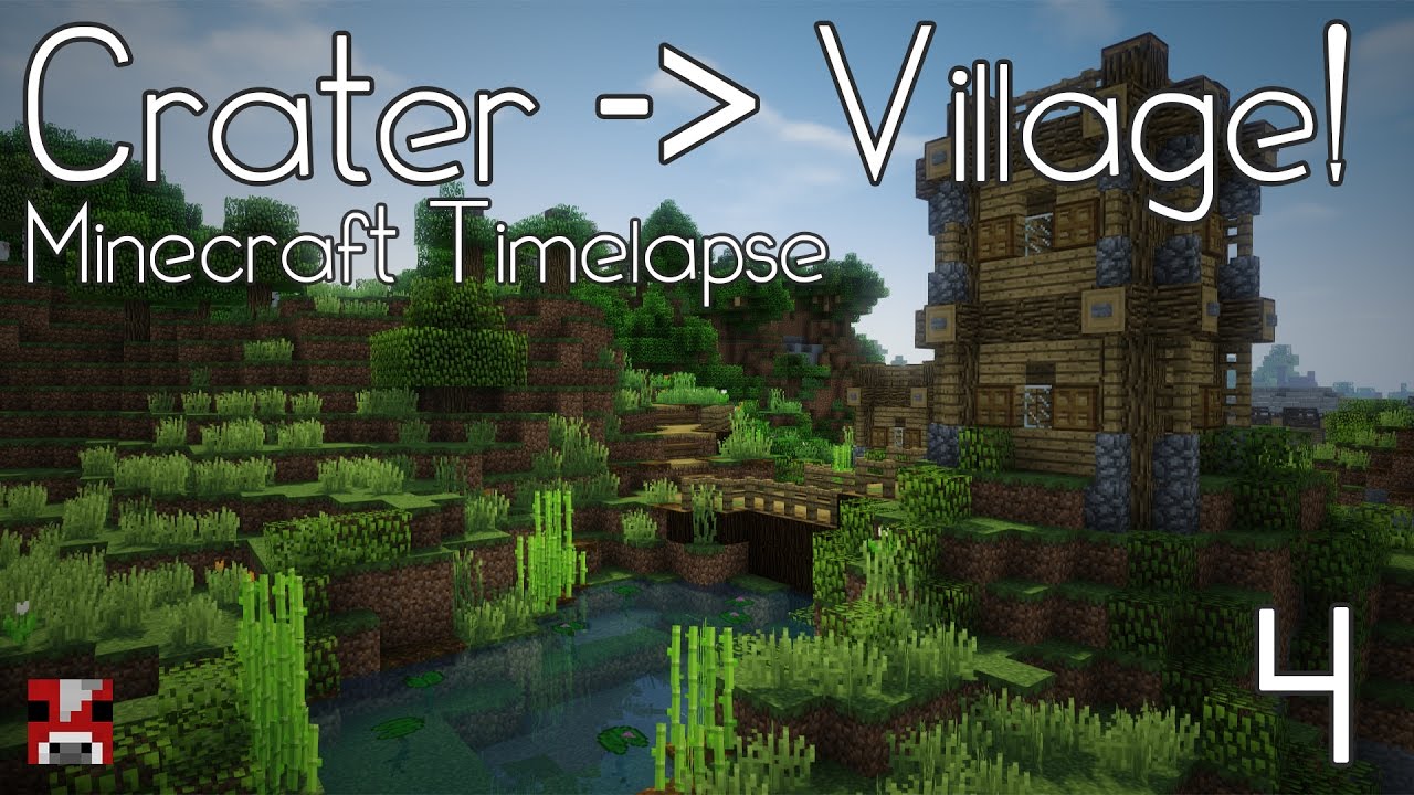 Underground Village Minecraft Timelapse World Download