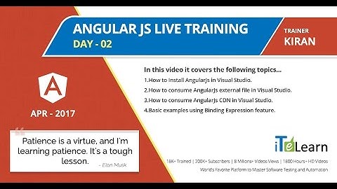 AngularJS Day 02 Demo Session