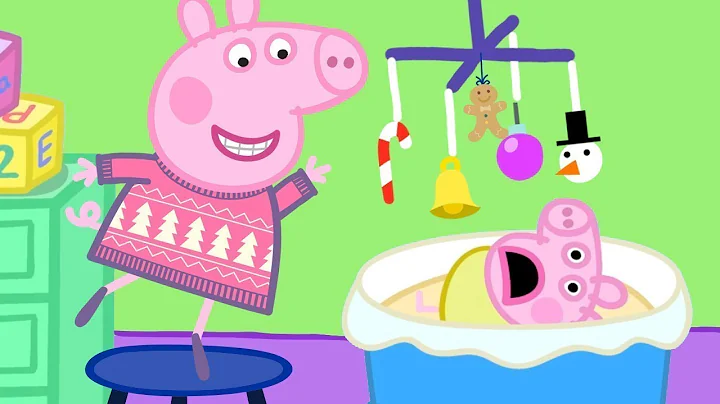 Visiting Chloe's Family  Peppa Pig Christmas | Pep...
