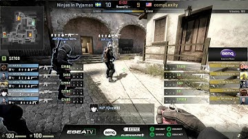 CS:GO Tournament compLexity vs NiP at ESEA LAN Season 16 on de_inferno PART 1/3