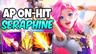 LETHAL TEMPO ON-HIT AP SERAPHINE GAMEPLAY | New Build & Runes | League of Legends
