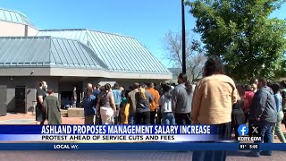 Ashland community members organize protest after announcement of new fees and salary increase