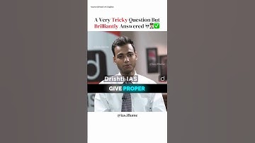 A Very Tricky Question 😱 Siddharth Shukla | Upsc Interview