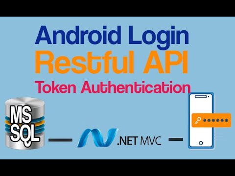 Android Studio Token Authentication Rest API - MS Sql Database