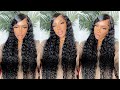 Swoop W/ Juicy Curls | Flawless 30&quot; Closure Wig Install For Beginner | Ft Asteria Hair
