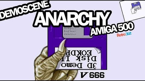 Anarchy - 3D Demo Disk II - Amiga 500 - Demoscene 1991  - Demo