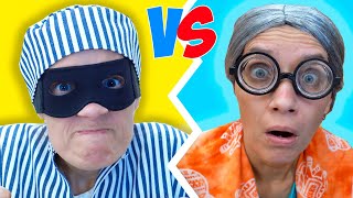 Super Granny VS Thief - Grandma's Home Alone Self-Defense #2