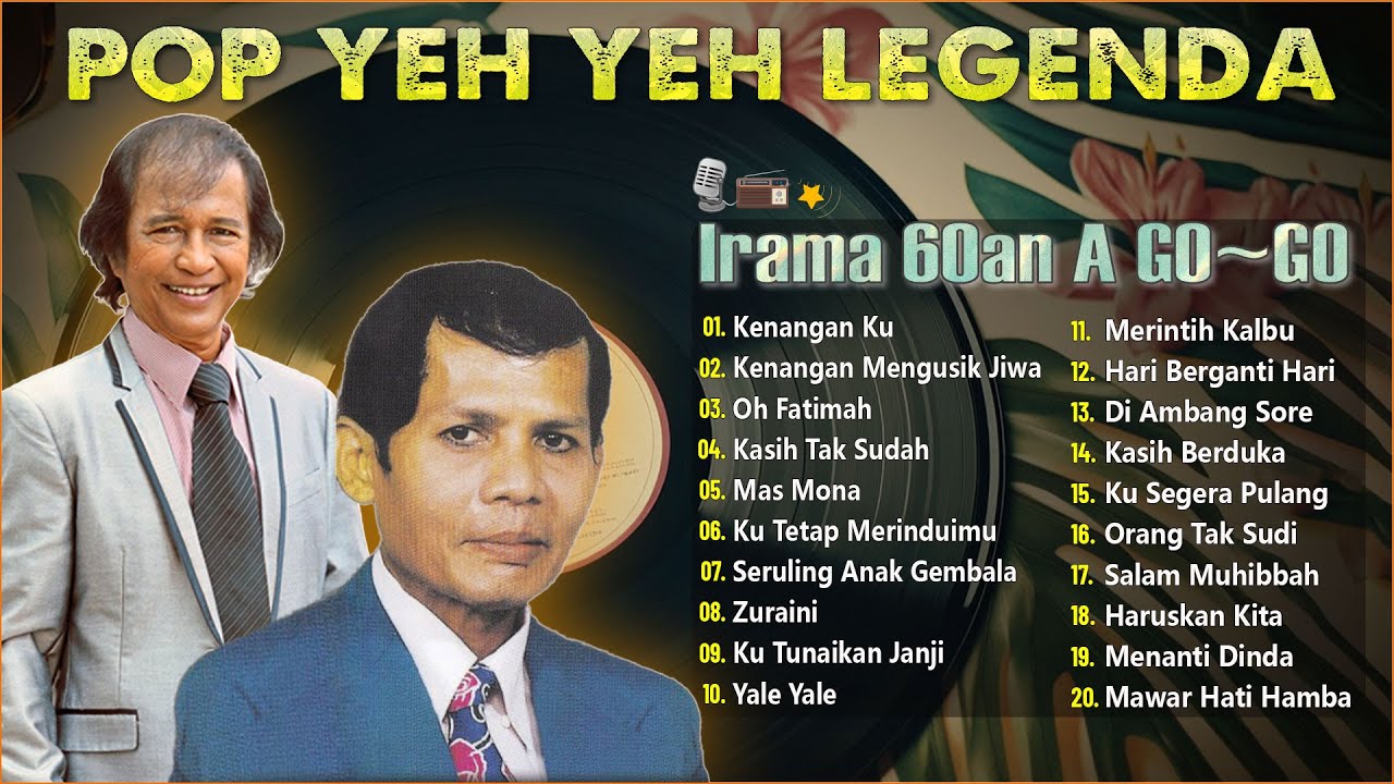Nikmati Irama Pop Yeh Yeh 60an dan 70an 💞 Lagu-Lagu Abadi Dari Era Emas