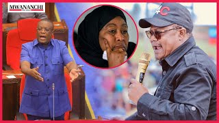 Nape amvaa Tundu Lissu Bungeni kuhusu kumwita Rais Samia Mzanzibari