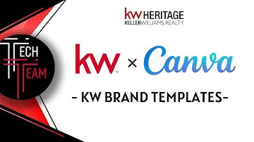 Techy Tuesday - KW x Canva: How to Access KW Brand Templates & Brand Kit