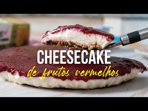 Cheesecake de Frutos Vermelhos | Mais Saudável