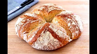 Pan de vino suizo ¡Muy crujiente!