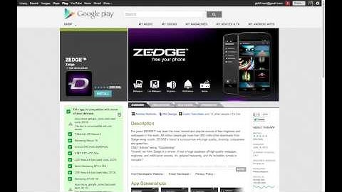 Installing Android apps from the web