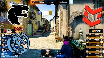 FURIA vs Leviatan - HIGHLIGHTS | PGL Major Antwerp 2022 Americas RMR | Swiss Round | CSGO