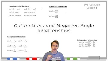 KStevMath - Precalculus Math U See Series - Cofunction and Negative Angle Relationships - Lesson 8