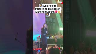 Kylie Padilla Performed On Stage In Alaminos Laguna