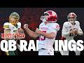 Updated 2026 Quarterback Rankings