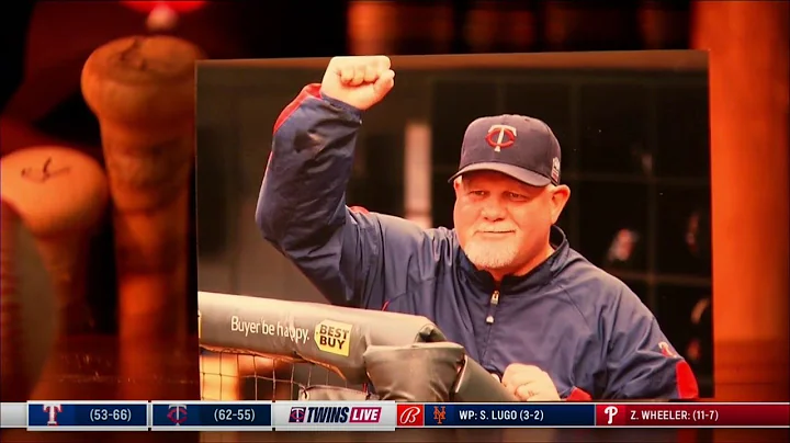 Twins celebrate Hall of Fame manager Ron Gardenhire