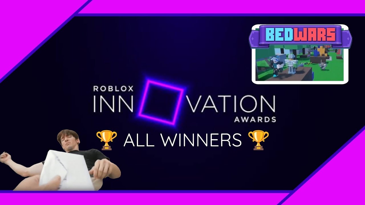 ALL WINNERS Roblox Innovation Awards 2022 RDC 2023 Throwback YouTube