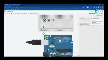 Build a Parallel and series Circuit using Ardiono in Tinkercad