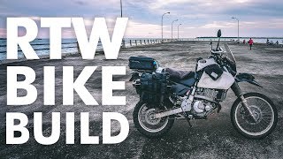 Around The World Adventure Motorbike Build