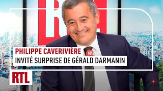 Philippe Caverivière invité surprise de Gérald Darmanin