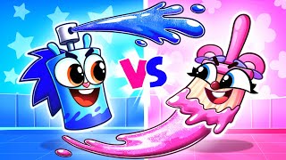 pink or blue song funny kids songs and nursery rhymes by baby zoo